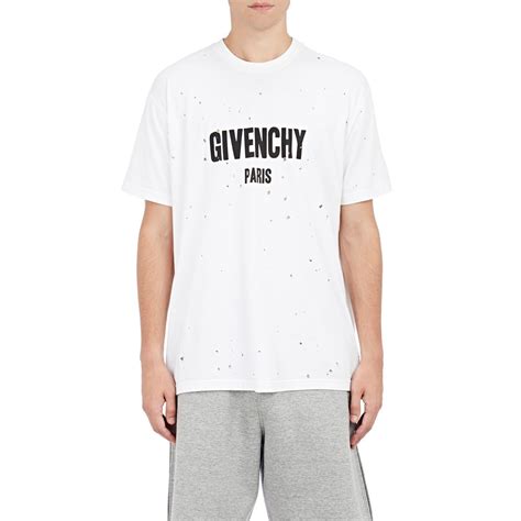 givenchy destroyed tshirt|givenchy t shirt men sale.